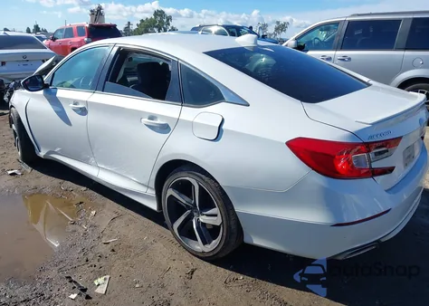 2018 Honda Accord Sport z USA, uszkodzony, nr VIN 1HGCV1F3XJA016175